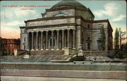 Columbia University - The Library Postcard