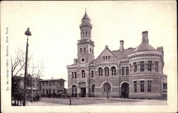 Barge Office, Battery Park Postcard