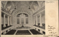 Woolsey Auditorium, Yale University New Haven, CT Postcard Postcard