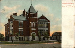 Longfellow (Public) School East St. Louis, IL Postcard Postcard