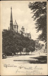 Dodge Street, Looking East Postcard