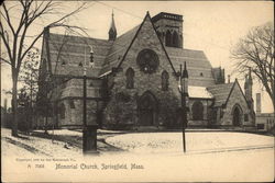 View of Memorial Church Postcard