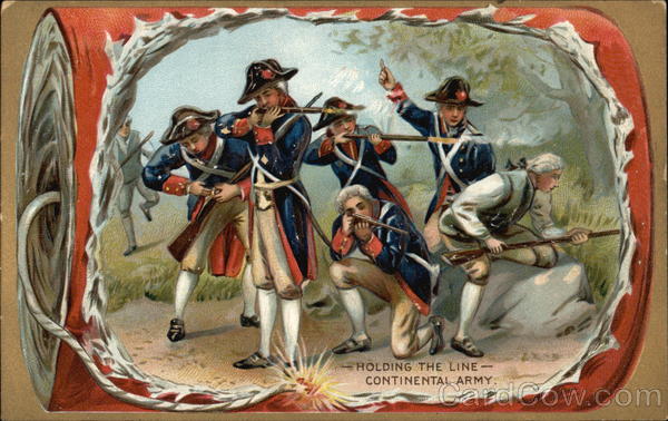 Holding the Line--Continental Army Patriotic