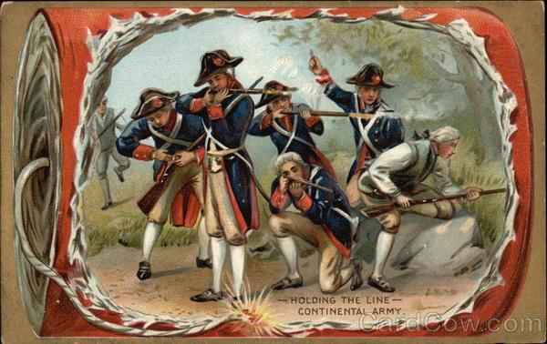 Holding the Line Continental Army Patriotic