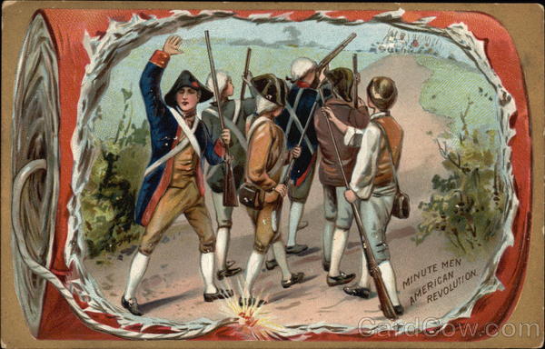 Minute Men, American Revolution Patriotic