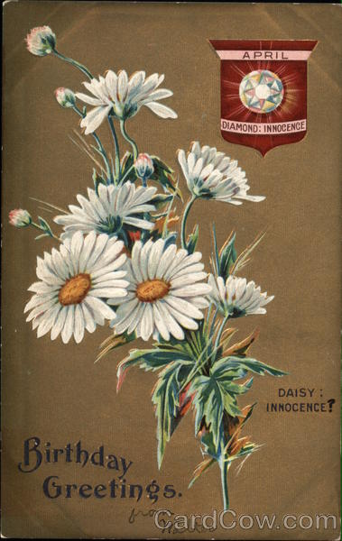 April Birthday - Diamond and Daisy