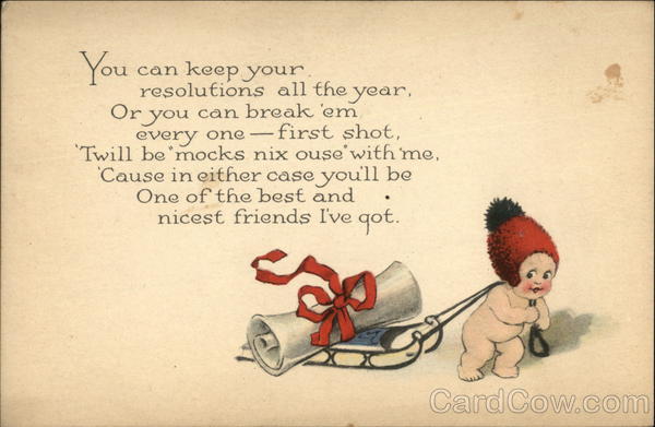 New Years Resolutions New Year's