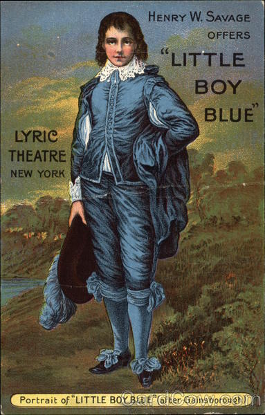 Henry W. Savage Offers Little Boy Blue Art