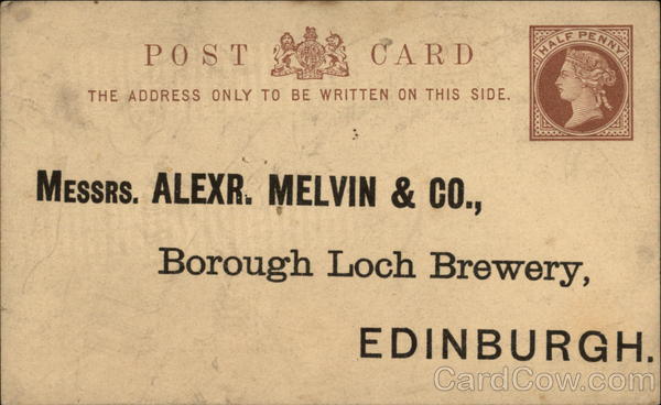 Borough Loch Brewery, Edinburgh Advertising