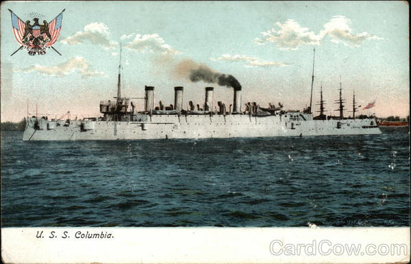 U. S. S. Columbia Navy