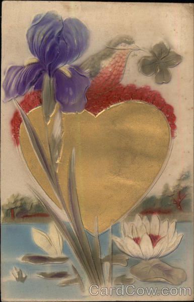 Heart and Water Lilies Hearts