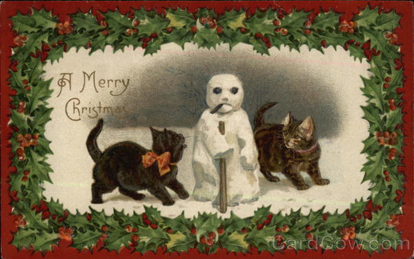 A Merry Christmas With Cats