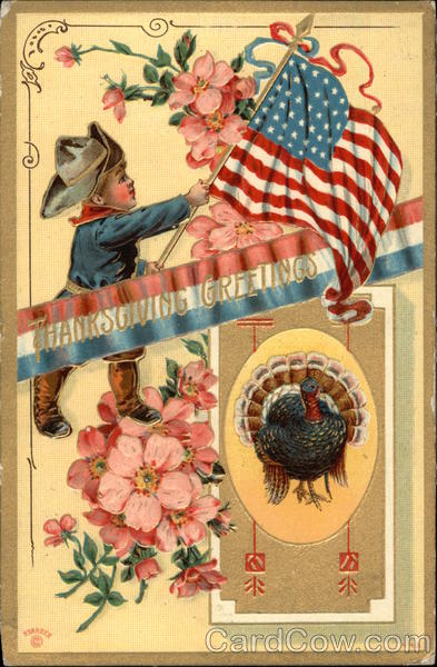 Thanksgiving Greetings Patriotic