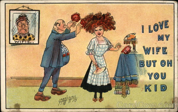 I Love My Wife But Oh You Kid Comic, Funny