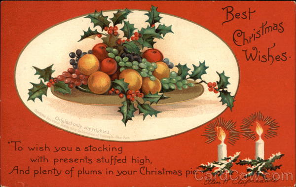 Best Christmas Wishes Ellen Clapsaddle