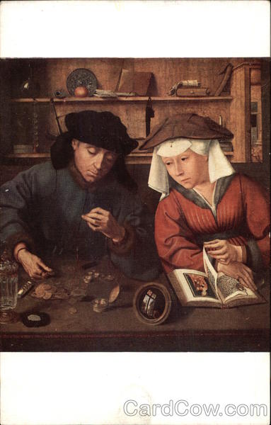 The Banker and His Wife by Metsys Art