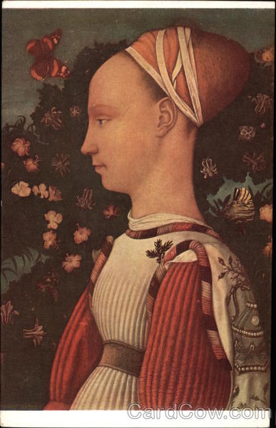 Portrait of a Princess of the Family of Este by Pisano