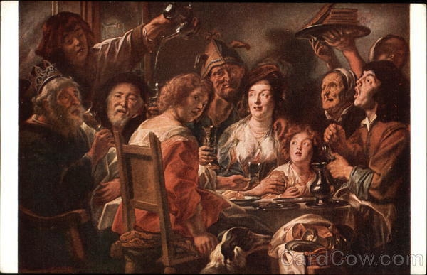 Twelfth Day by Jacob Jordaens Art