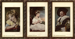 Set of 3: Tuck's Gallery Pictures Series Postcard
