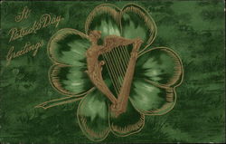 St. Patrick's Day Greetings Postcard Postcard