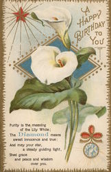 A Happy Birthday to You Postcard