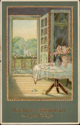 Herzlichen Gluckwunsch zum Geburtstage Postcard