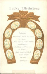 Lucky Birthstone Postcard