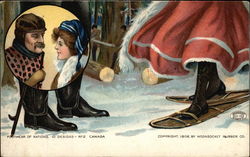 Footwear of Nations - 10 designs - No.2 Canada Advertising Postcard Postcard