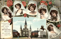 New Orleans Belles Postcard