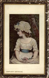 Simplicity by Sir Joshua Reynolds Postcard