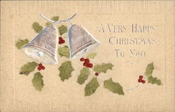 A Very Happy Christmas to You Postcard