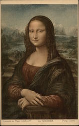 La Gioconda (The Mona Lisa) Postcard