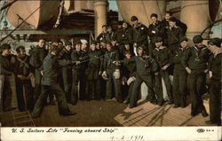 U. S. Sailors Life Postcard