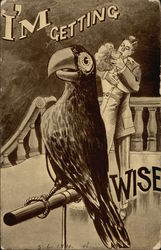 I'm Getting Wise Postcard