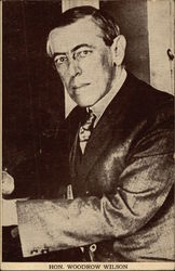 Portrait of Hon. Woodrow Wilson Postcard