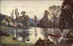 Battersea Park, The Ladie's Pond Postcard