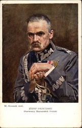Jozef Piesudski Postcard