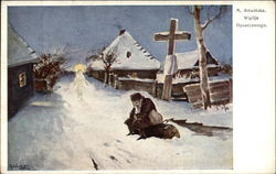 Wigilia Opuszczonego Postcard