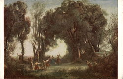 One Morning by J. Cobot Postcard