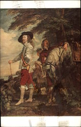 Portrait of Charles the First, King of England Postcard
