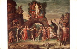 Parnassus by Andrea Mantegna Postcard