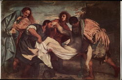 The Entombment by Vecelli Postcard