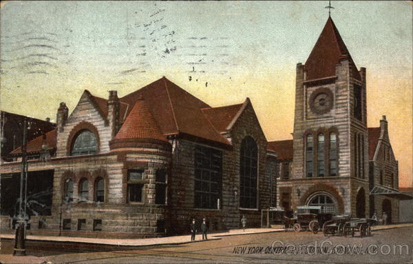 New York Central R. R. Station Syracuse