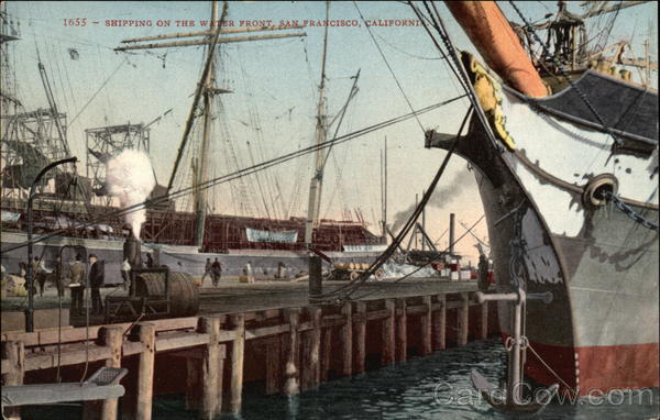Shipping on the Waterfront San Francisco California