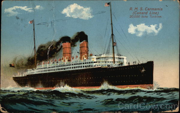 R.M.S. Carmania (Cunard Line) Steamers