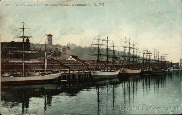 Waterfront and Shipping Tacoma Washington