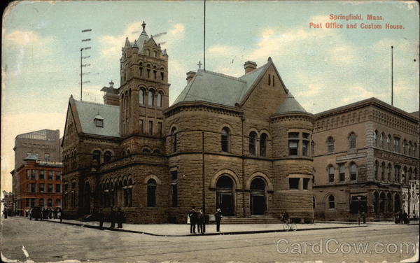Post Office and Custom House Springfield Massachusetts