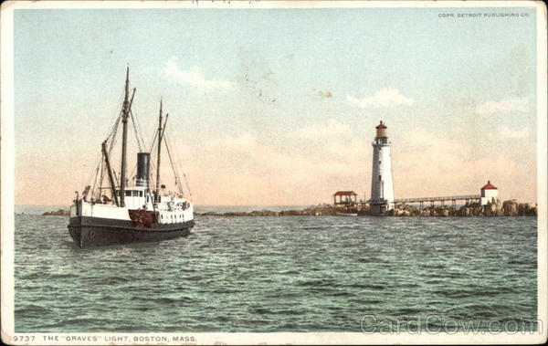 The :Graves Light Boston Massachusetts