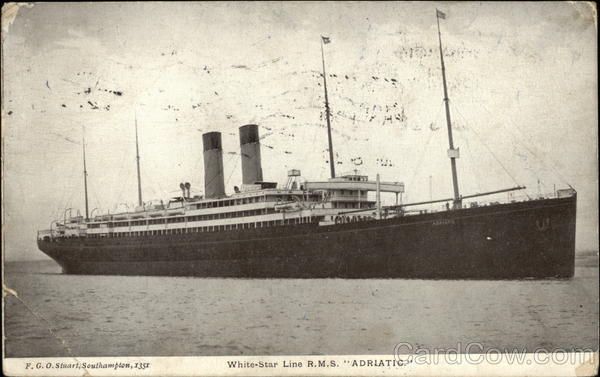 White-Star Line R.M.S. Adriatic Boats, Ships
