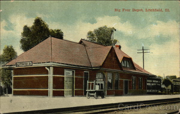 Big Four Depot Litchfield Illinois
